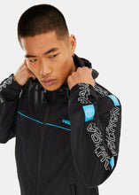 Load image into Gallery viewer, Nautica Competition Austin Track Top - Black - Detail