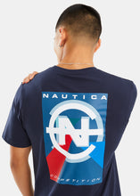 Load image into Gallery viewer, Nautica Competition Bates T-Shirt - Dark Navy - Detail