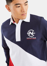 Load image into Gallery viewer, Nautica Competition Juan Rugby Shirt - Multi - Detail