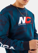 Load image into Gallery viewer, Nautica Competition Hydra Sweatshirt - Dark Navy - Detail