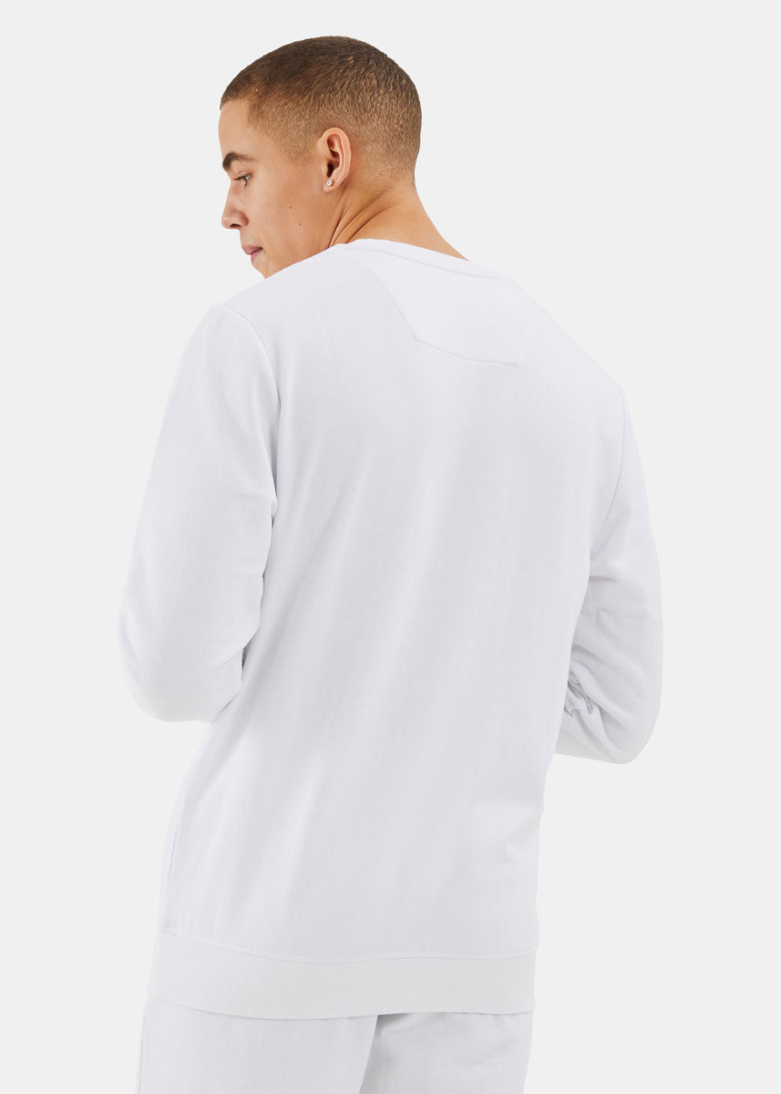 Nautica Competition Collier Sweatshirt White