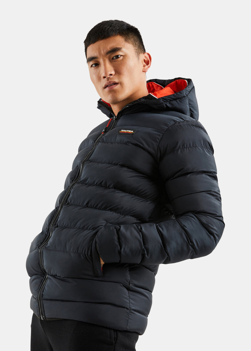 Nautica Competition Cowl 1/4 Zip Jacket - Navy