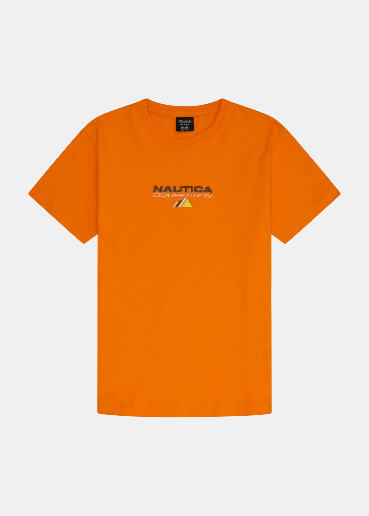 Nautica Competition Ballan T-Shirt Jnr - Neon Orange - Front