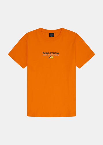 Nautica Competition Ballan T-Shirt Jnr - Neon Orange - Front