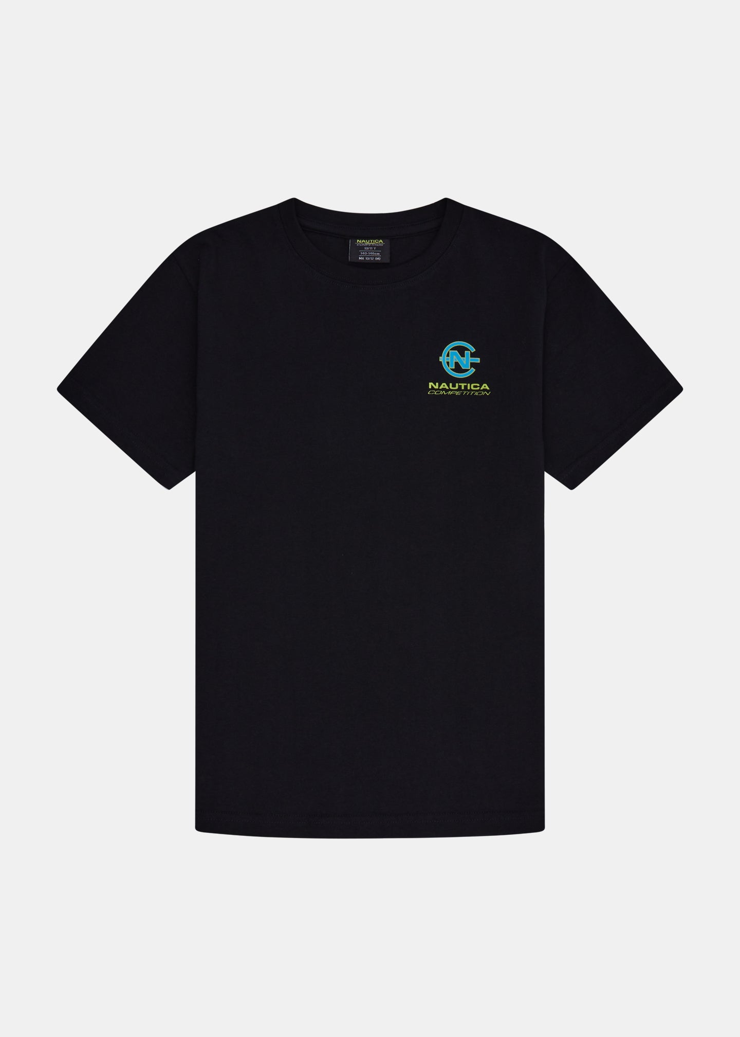 Buy Nautica toddler boy brand logo long sleeves t shirt navy white Online