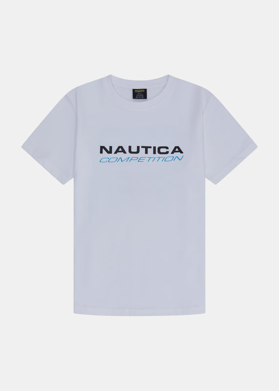 Nautica Competition Wellstead T-Shirt Jnr - White - Front
