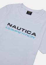 Load image into Gallery viewer, Nautica Competition Wellstead T-Shirt Jnr - White - Detail