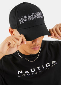 Nautica Competition Harrison Snapback Cap - Black - Detail
