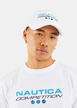 Load image into Gallery viewer, Nautica Competition Dawson Snapback Cap - White - Front