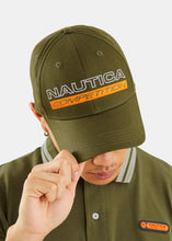 Load image into Gallery viewer, Nautica Competition Farnham Snapback Cap - Khaki - Detail