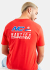 Nautica Competition Dalma T-Shirt - True Red- Back