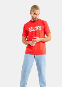Nautica Competition Dalma T-Shirt - True Red- Full Body