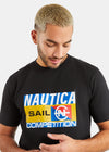 Nautica Competition Pilton T-Shirt - Black - Detail