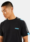 Nautica Competition Colton T-Shirt - Black - Detail