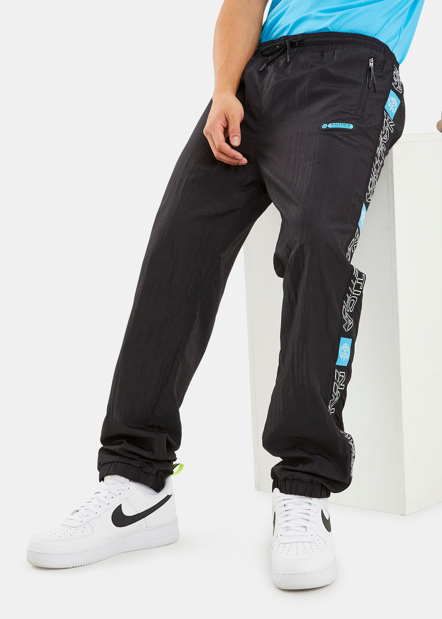 Black nautica sweatpants shop