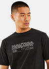 Nautica Competition Jaden T-Shirt - Black - Detail