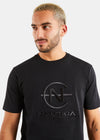 Nautica Competition Dominic T-Shirt - Black - Detail