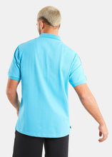 Load image into Gallery viewer, Nautica Competition Declan Polo Shirt - Electric Blue - Back
