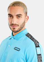 Load image into Gallery viewer, Nautica Competition Declan Polo Shirt - Electric Blue - Detail