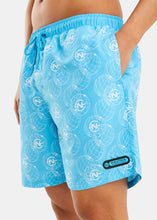 Load image into Gallery viewer, Nautica Competition Phoenix 6&quot; Swim Short - Electric Blue - Detail