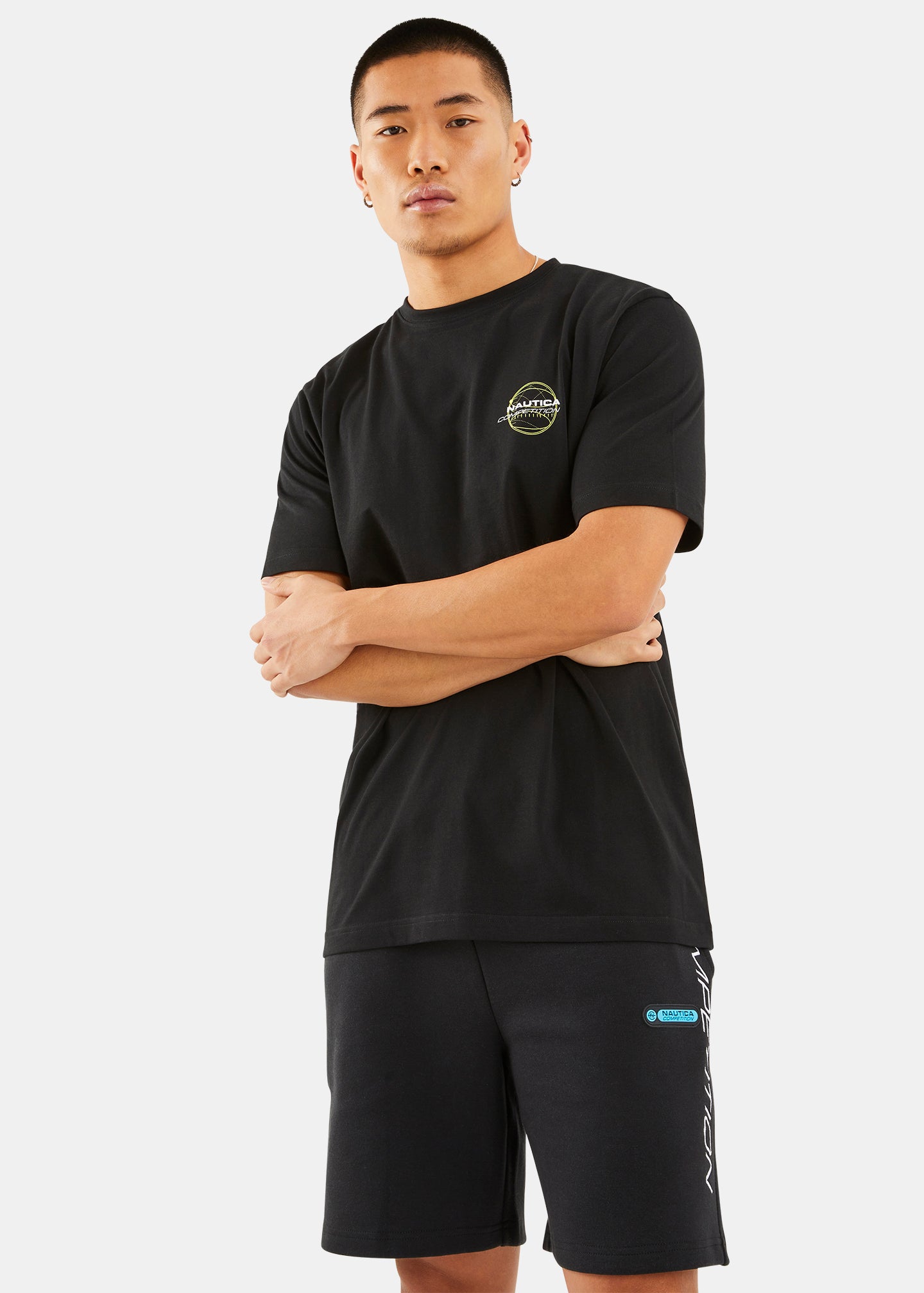 Nautica Competition Bryce T-Shirt - Black - Front