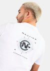 Nautica Competition Kaleb T-Shirt - White - Detail