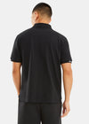 Nautica Competition Paxton Polo Shirt - Black - Back