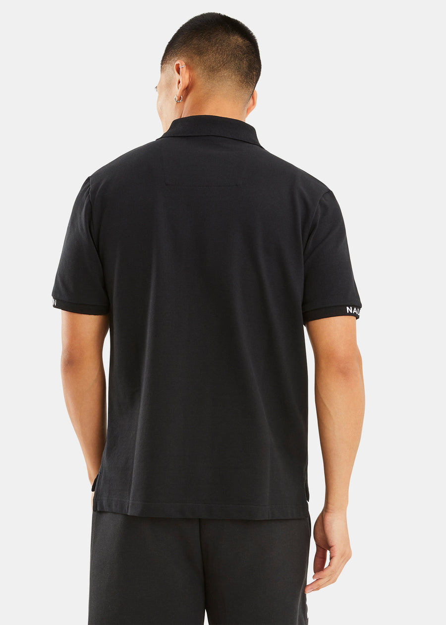 Paxton Polo Shirt - Black