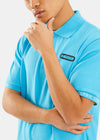 Nautica Competition Paxton Polo Shirt - Electric Blue - Detail