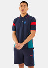Nautica Competition Enzo Polo Shirt - Dark Navy - Front