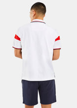 Load image into Gallery viewer, Nautica Competition Enzo Polo Shirt - White - Back