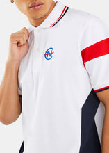 Load image into Gallery viewer, Nautica Competition Enzo Polo Shirt - White - Detail