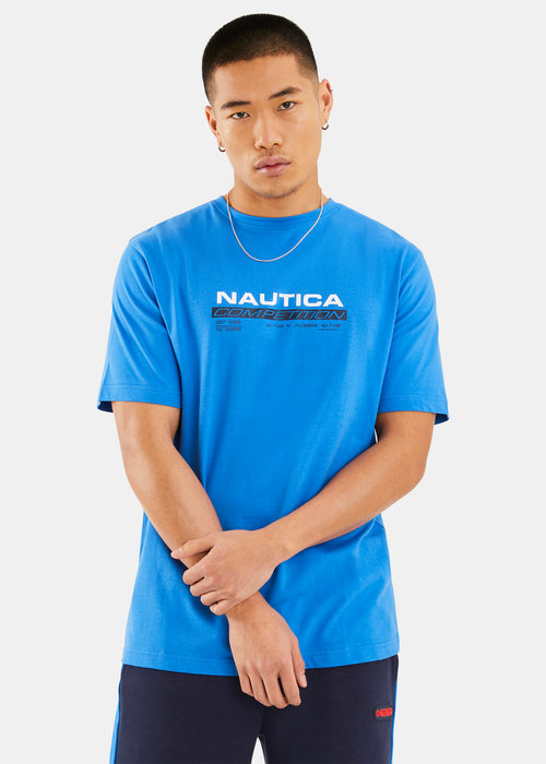 Nautica Competition Bates T-Shirt - Blue - Front
