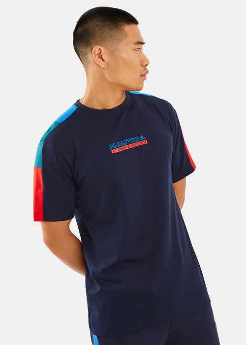 Nautica Competition Ezra T-Shirt - Dark Navy - Front