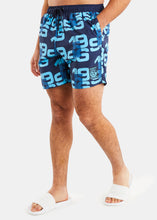 Load image into Gallery viewer, Nautica Competition Rex 6&quot; Swim Short - Dark Navy - Front