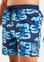 Load image into Gallery viewer, Nautica Competition Rex 6&quot; Swim Short - Dark Navy - Detail