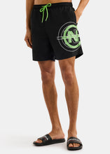 Load image into Gallery viewer, Crumlin 6&quot; Swim Short - Black
