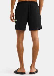 Crumlin 6" Swim Short - Black