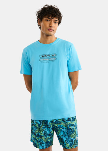 Inver T-Shirt - Aruba Blue