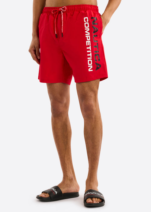 Ramses 6" Swim Short - True Red