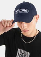Load image into Gallery viewer, Nautica Competition Bambridge Snapback Cap - Dark Navy - Detail
