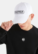 Load image into Gallery viewer, Nautica Competition Bambridge Snapback Cap - White - Detail