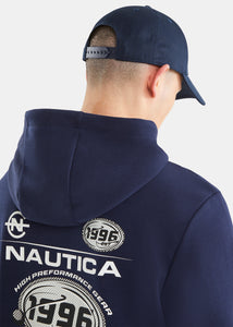 Nautica Competition Trapps Snapback Cap - Dark Navy - Back
