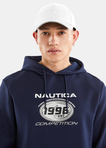 Nautica Competition Trapps Snapback Cap - White - Front
