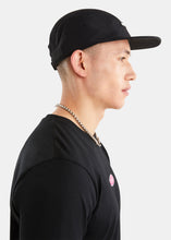 Load image into Gallery viewer, Nautica Competition Wooley Strapback Cap - Black - Side