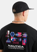 Load image into Gallery viewer, Nautica Competition Wooley Strapback Cap - Black - Back