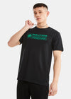 Nautica Competition Caremel T-Shirt- Black - Front