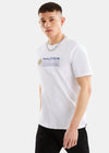 Nautica Competition Caremel T-Shirt - White - Front