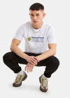 Nautica Competition Caremel T-Shirt - White - Full Body