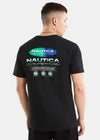 Nautica Competition Elkhorn T-Shirt - Black - Back